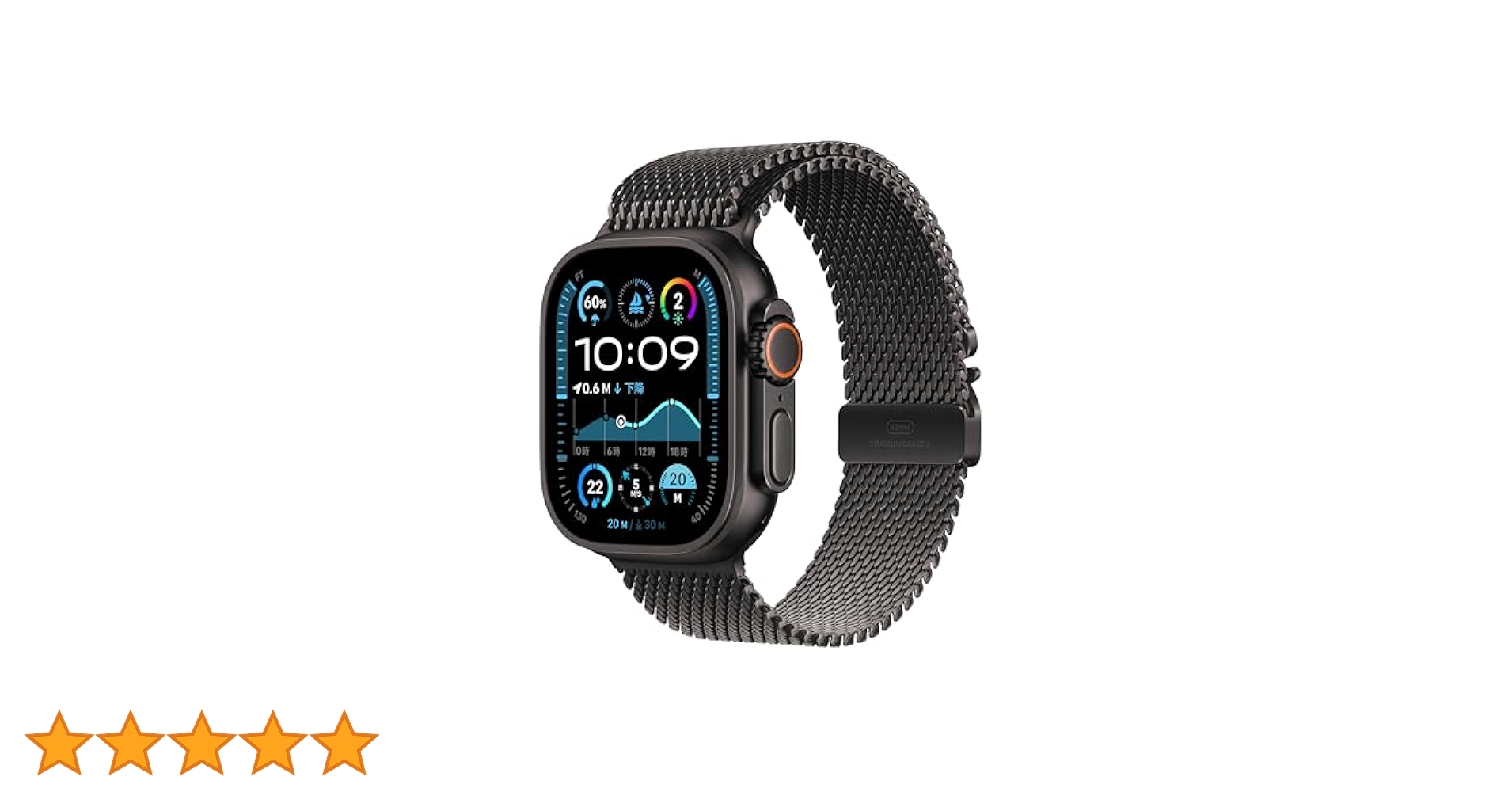 Apple Watch ultra2  ブルー/ブラック  トレイルループS/M Amazon.com: Apple Watch Ultra 2 [GPS + Cellular 49mm